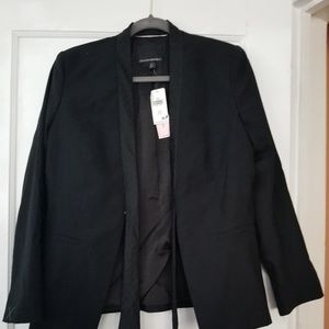 Banana republic collar less blazer